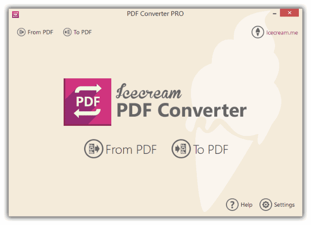 Icecream PDF ConverterPDF文件转换工具v2.89 便携版